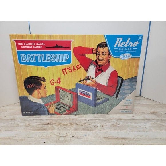 Battleship Game Retro Series 1967 Edition The‎ Classic Naval Combat SEALED - Picture 1 of 6